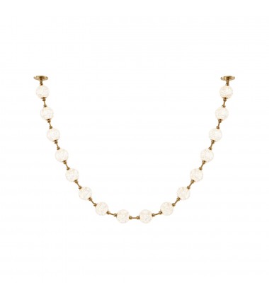  PD321716NB-RT-Marni 16 Head Natural Brass LED Pendant