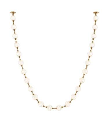  PD321724NB-RT-Marni 24 Head Natural Brass LED Pendant