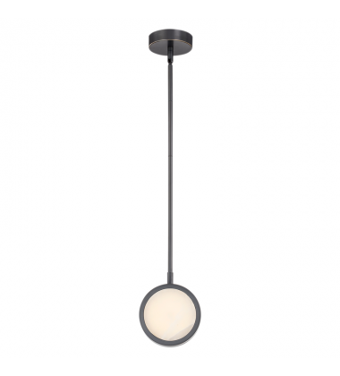PD325106UBAR-UNV-Blanco 6-in Urban Bronze/Alabaster LED Pendant PD325106UBAR-UNV-Blanco 6-in Urban Bronze/Alabaster LED Pendant