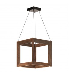  PD32901-WT-Morina 12-in Walnut LED Pendant