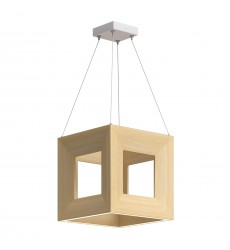  PD32912-WK-Morina 12-in White Oak LED Pendant