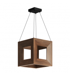 PD32912-WT-UNV-Morina 12-in Walnut LED Pendant