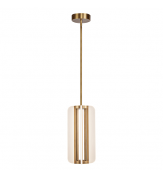 PD336507VB-UNV-Anders 7-in Vintage Brass LED Pendant