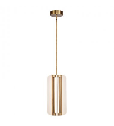 PD336507VB-UNV-Anders 7-in Vintage Brass LED Pendant PD336507VB-UNV-Anders 7-in Vintage Brass LED Pendant