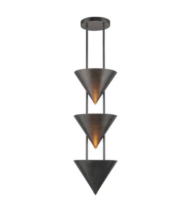 PD341328STA-Versus 10-in Aged Steel Pendant