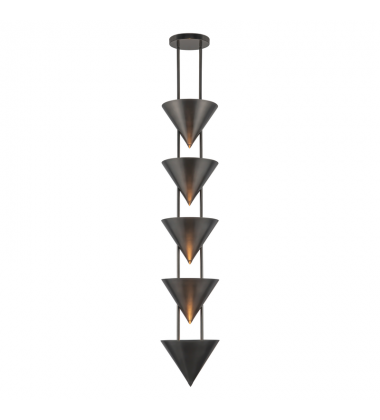 PD341548STA-Versus 10-in Aged Steel Pendant