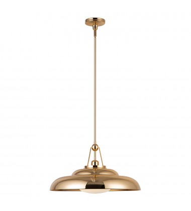 PD344020PBGO-Palmetto 20-in Polished Brass/Glossy Opal 1 Light Pendant  PD344020PBGO-Palmetto 20-in Polished Brass/Glossy Opal 1 Light Pendant
