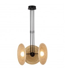 PD350318UBWO-Harbour 18-in Urban Bronze/Woven LED Pendant PD350318UBWO-Harbour 18-in Urban Bronze/Woven LED Pendant