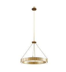 PD361230VB-UNV-Kensington 30-in Vintage Brass LED Pendant