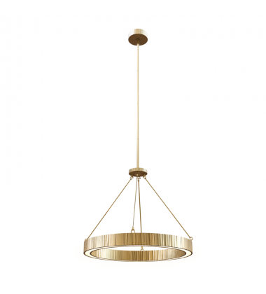 PD361230VB-UNV-Kensington 30-in Vintage Brass LED Pendant