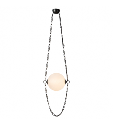 PD372010UBCDG-Petra  10-in Black dimmable LED Pendant