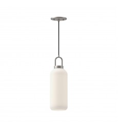 PD401505BNOP-Soji 5-in Brushed Nickel/Opal Matte Glass 1 Light Pendant PD401505BNOP-Soji 5-in Brushed Nickel/Opal Matte Glass 1 Light Pendant