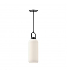 PD401505MBOP-Soji 5-in Matte Black/Opal Matte Glass 1 Light Pendant PD401505MBOP-Soji 5-in Matte Black/Opal Matte Glass 1 Light Pendant