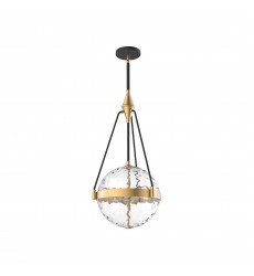 PD406414BGWC-Harmony 14-in Brushed Gold/ Clear Water Glass 3 Lights Pendant PD406414BGWC-Harmony 14-in Brushed Gold/ Clear Water Glass 3 Lights Pendant