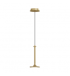 PD418006BG-UNV-Issa 6-in Brushed Gold LED Pendant