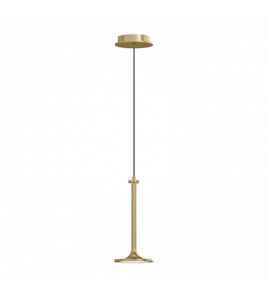 PD418006BG-UNV-Issa 6-in Brushed Gold LED Pendant