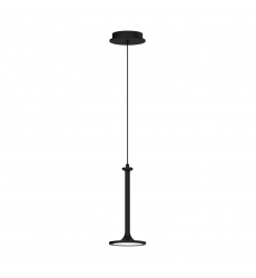 PD418006MB-UNV-Issa 6-in Matte Black LED Pendant