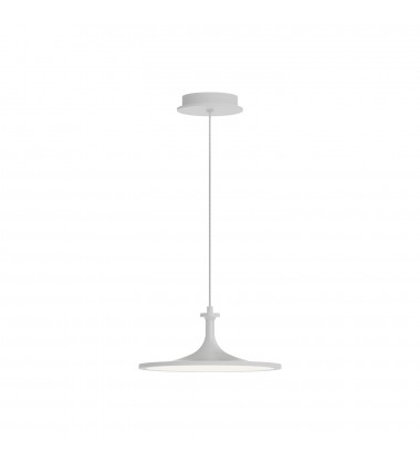 PD418012WH-Issa 12-in White LED Pendant PD418012WH-Issa 12-in White LED Pendant