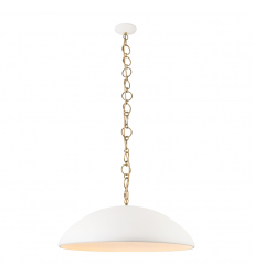 PD423028AW-Grant 27-in White Pendant