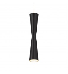  PD42502-BK-Robson 12-in Black LED Pendant