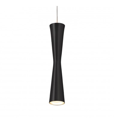  PD42502-BK-Robson 12-in Black LED Pendant