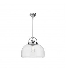 PD461101CH-Lancaster 15-in Chrome 1 Light Pendant PD461101CH-Lancaster 15-in Chrome 1 Light Pendant