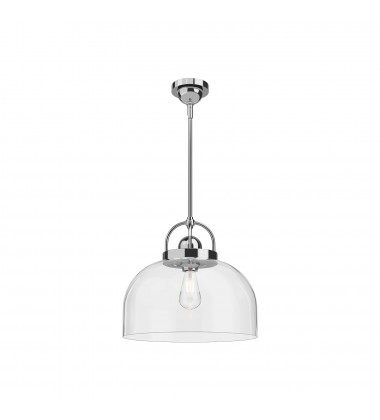PD461101CH-Lancaster 15-in Chrome 1 Light Pendant PD461101CH-Lancaster 15-in Chrome 1 Light Pendant