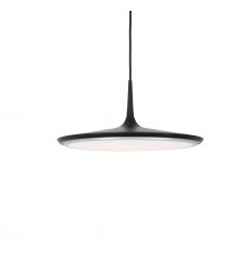  PD46216-BK-Disc 16-in Black LED Pendant