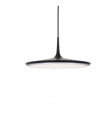  PD46216-BK-Disc 16-in Black LED Pendant