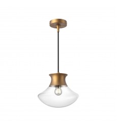  PD464012AG-Marcel 11-in Aged Gold 1 Light Pendant