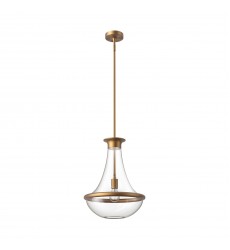  PD464014AG-Marcel 10-in Aged Gold 1 Light Pendant