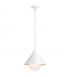 PD485214WHOP-Remy 14-in White/Opal Glass 1 Light Pendant PD485214WHOP-Remy 14-in White/Opal Glass 1 Light Pendant