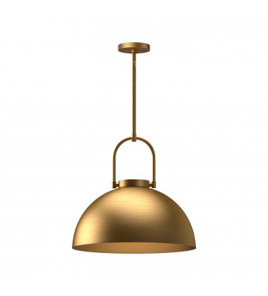 PD504016AG-Harper 16-in Aged Gold 1 Light Pendant PD504016AG-Harper 16-in Aged Gold 1 Light Pendant