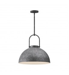 PD504016SL-Harper 16-in Steel Shade 1 Light Pendant PD504016SL-Harper 16-in Steel Shade 1 Light Pendant