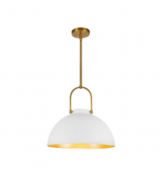 PD504016WH-Harper 16-in White Socket Pendant