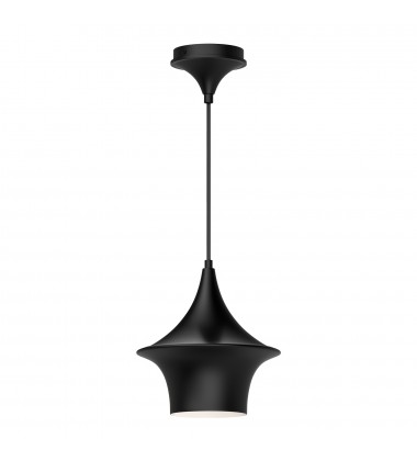 PD523009MB-Emiko 9-in Matte Black 1 Light Pendant  PD523009MB-Emiko 9-in Matte Black 1 Light Pendant