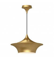 PD523016BG-Emiko 16-in Brushed Gold 1 Light Pendant  PD523016BG-Emiko 16-in Brushed Gold 1 Light Pendant