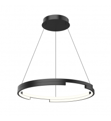 PD52724-BK-UNV-Anello Minor 24-in Black LED Pendant
