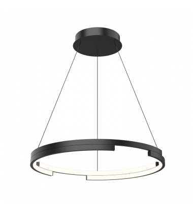 PD52724-BK-UNV-Anello Minor 24-in Black LED Pendant