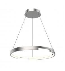  PD52724-BN-Anello Minor 24-in Brushed Nickel LED Pendant
