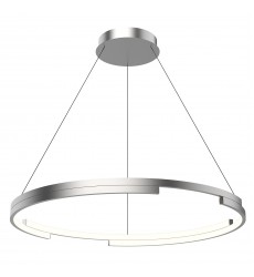  PD52732-BN-Anello Minor 32-in Brushed Nickel LED Pendant