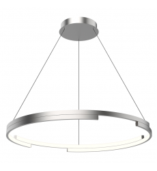 PD52732-BN-UNV-Anello Minor 32-in Brushed Nickel LED Pendant