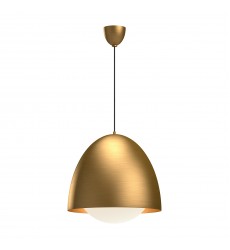 PD529220AGOP-Kenji 20-in Aged Gold/Opal Matte Glass 1 Light Pendant  PD529220AGOP-Kenji 20-in Aged Gold/Opal Matte Glass 1 Light Pendant