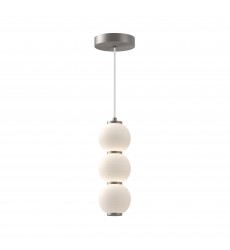 PD530313BNOP-Bijou 7-in Brushed Nickel/Opal Matte Glass LED Pendant PD530313BNOP-Bijou 7-in Brushed Nickel/Opal Matte Glass LED Pendant