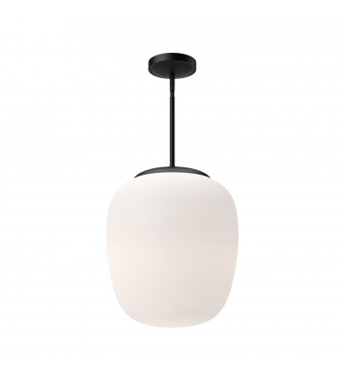 PD541014MBOP-Holden 14-in Matte Black/Opal Matte Glass 1 Light Pendant PD541014MBOP-Holden 14-in Matte Black/Opal Matte Glass 1 Light Pendant