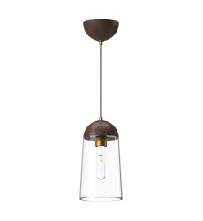 PD542207AGWT-Emil 6-in Aged Gold/Walnut 1 Light Pendant PD542207AGWT-Emil 6-in Aged Gold/Walnut 1 Light Pendant