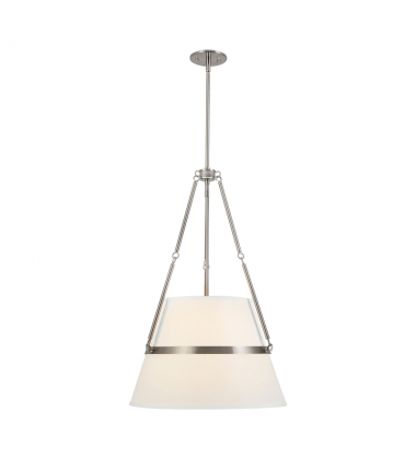 PD546719BNWL-Oliver 18-in Brushed Nickel dimmable Pendant