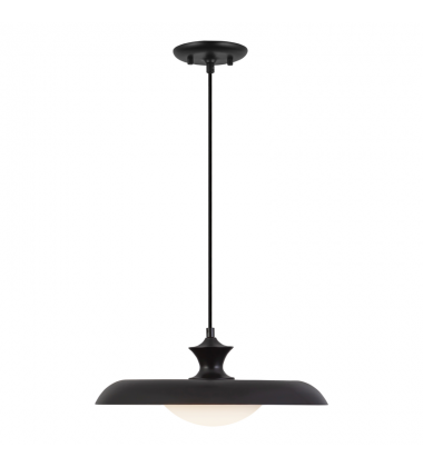 PD557015MB-Minori 15-in Black Pendant