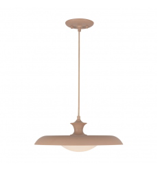 PD557015PEC-Minori 15-in Peach Socket Pendant
