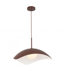PD55922-BGD-Kirby 22-in Burgundy Socket Pendant